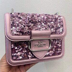 Coach Morgan Sequin Crossbody Bag.